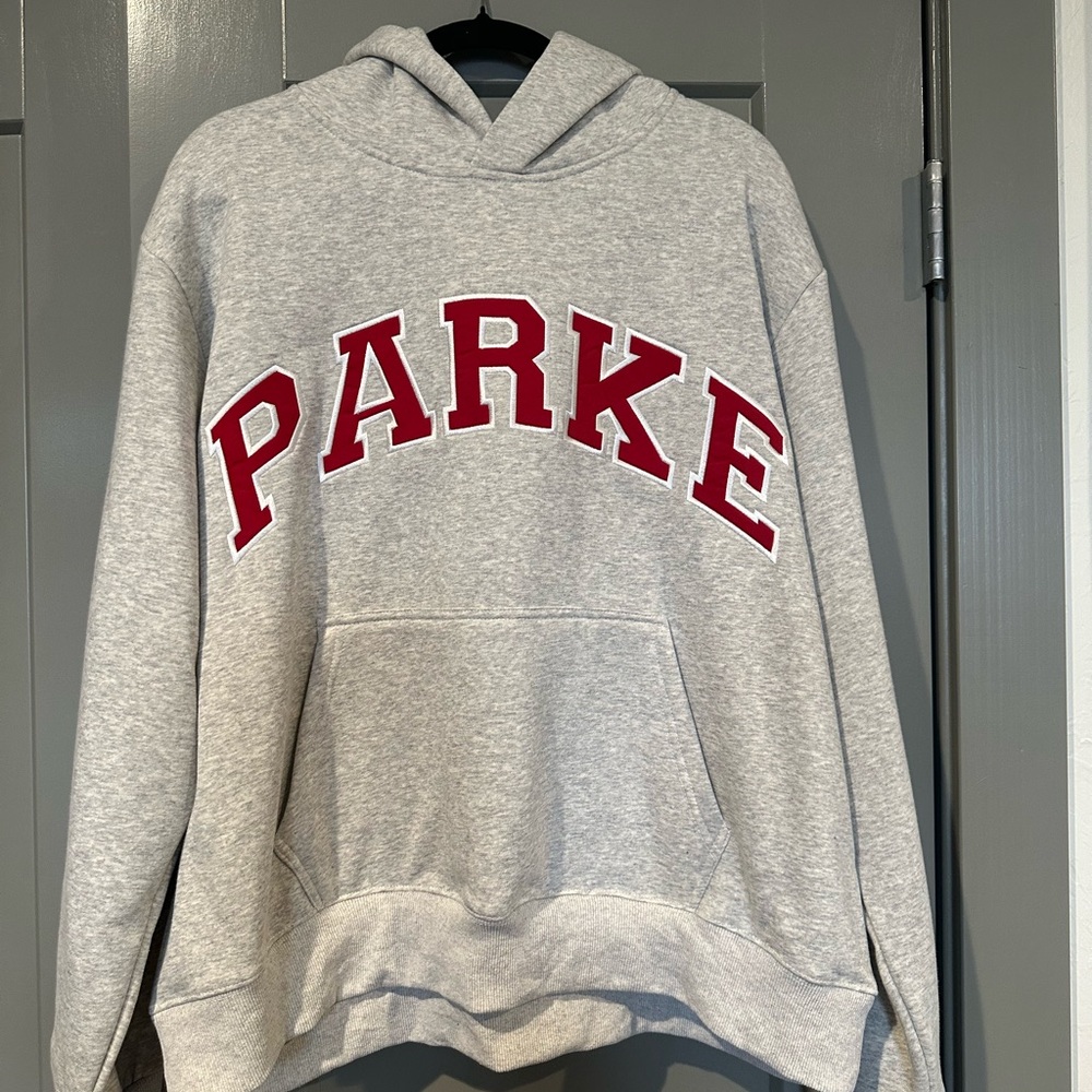 Parke Grey/Red Hoodie *Brand New